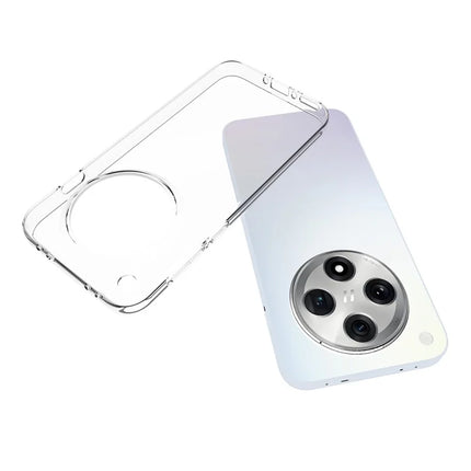 10Pcs / Pack For Oppo Find X8 5G Clear Case Watermark-Free TPU Protective Cover
