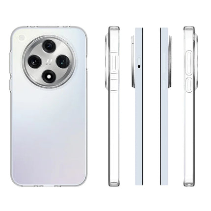10Pcs / Pack For Oppo Find X8 5G Clear Case Watermark-Free TPU Protective Cover