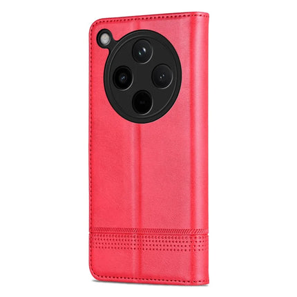AZNS For Oppo Find X8 5G Case Cowhide Texture PU Leather Wallet Phone Cover