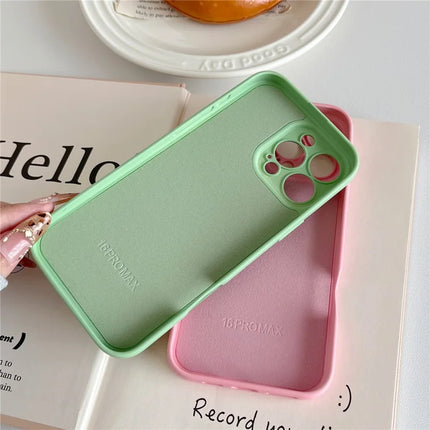 For iPhone 16 Pro Max Phone Back Case Scratch Resistant Silicone Mobile Cover