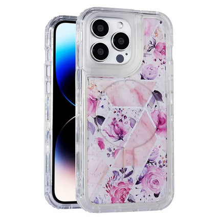 Bulk Purchasing For iPhone 15 Pro Max Case Compatible with MagSafe Electroplated PC+TPU Phone Cover - Style B