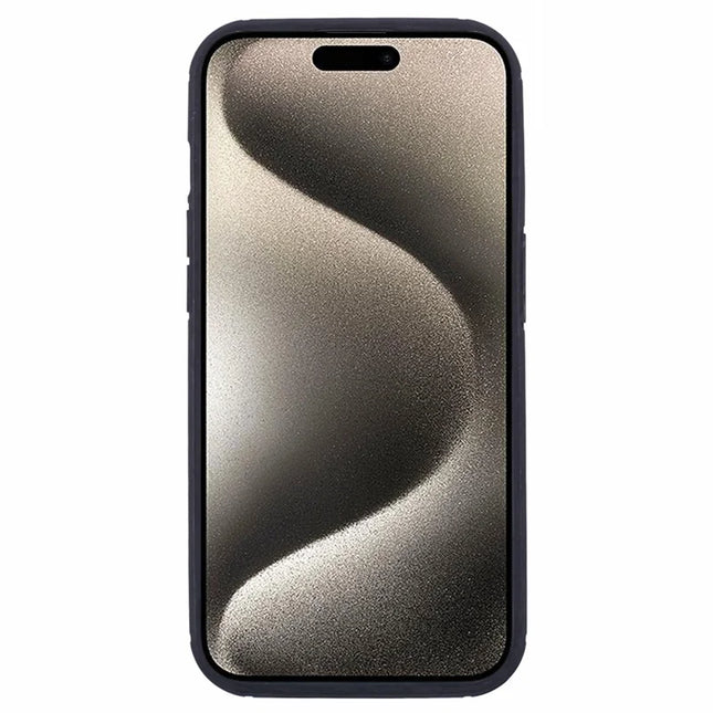 For iPhone 15 Pro Max Case Compatible with MagSafe Carbon Fiber TPU+PC Anti-Drop Phone Cover