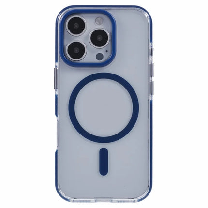 For iPhone 16 Pro Max Clear Case Compatible with MagSafe TPU+PC Back Cover