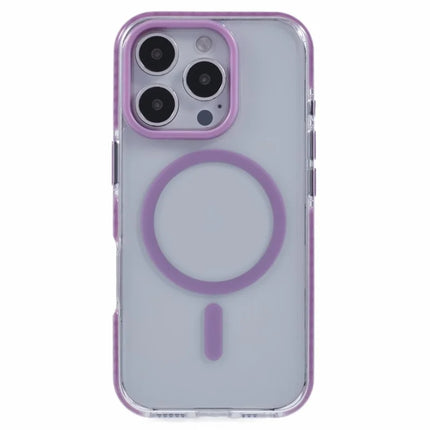 For iPhone 16 Pro Max Clear Case Compatible with MagSafe TPU+PC Back Cover