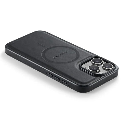 MAGKING K1 Series For iPhone 16 Pro Magnetic Case PC+TPU+PU Leather Phone Cover