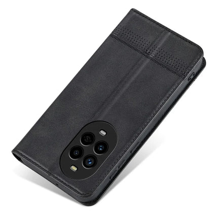 AZNS For Huawei nova 13 Pro 5G Case Cowhide Texture PU Leather Wallet Phone Cover