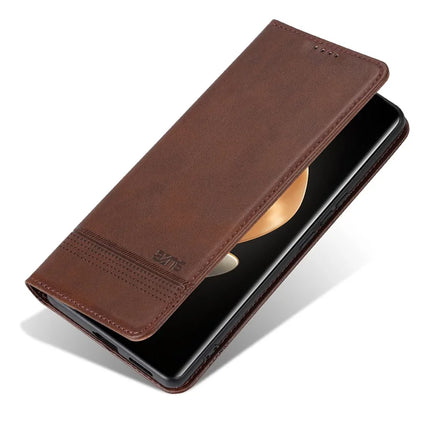 AZNS For Huawei nova 13 Pro 5G Case Cowhide Texture PU Leather Wallet Phone Cover