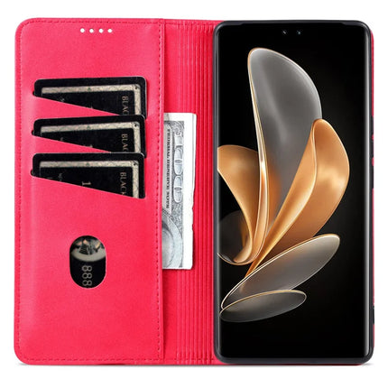 AZNS For Huawei nova 13 Pro 5G Case Cowhide Texture PU Leather Wallet Phone Cover