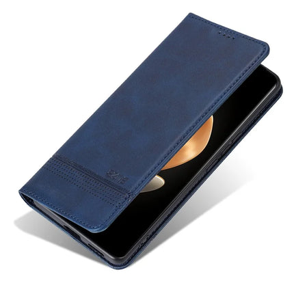 AZNS For Huawei nova 13 Pro 5G Case Cowhide Texture PU Leather Wallet Phone Cover
