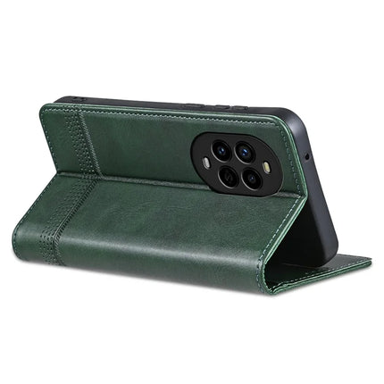 AZNS For Huawei nova 13 Pro 5G Case Cowhide Texture PU Leather Wallet Phone Cover