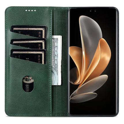 AZNS For Huawei nova 13 Pro 5G Case Cowhide Texture PU Leather Wallet Phone Cover