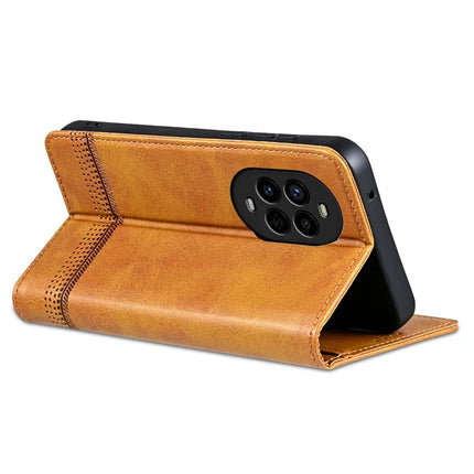 AZNS For Huawei nova 13 Pro 5G Case Cowhide Texture PU Leather Wallet Phone Cover