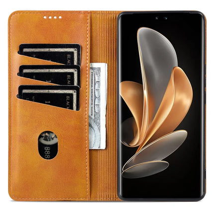 AZNS For Huawei nova 13 Pro 5G Case Cowhide Texture PU Leather Wallet Phone Cover