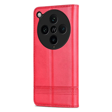 AZNS For Oppo Find X8 Pro 5G Case Cowhide Texture PU Leather Wallet Phone Cover