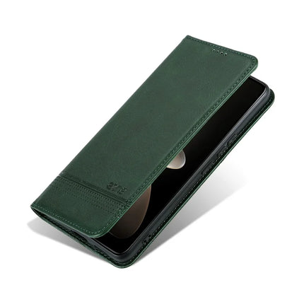 AZNS For Oppo Find X8 Pro 5G Case Cowhide Texture PU Leather Wallet Phone Cover