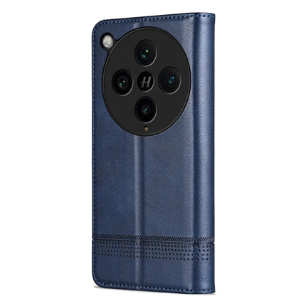 AZNS For Oppo Find X8 Pro 5G Case Cowhide Texture PU Leather Wallet Phone Cover