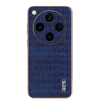 AZNS For Oppo Find X8 Pro 5G Case Electroplating Crocodile Texture PU+TPU Phone Cover