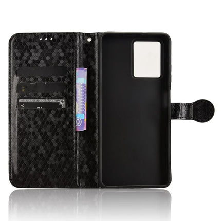 For HMD Fusion 5G Wallet Case Dot Pattern Imprint PU Leather Phone Cover