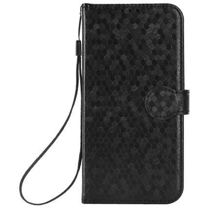 For HMD Fusion 5G Wallet Case Dot Pattern Imprint PU Leather Phone Cover
