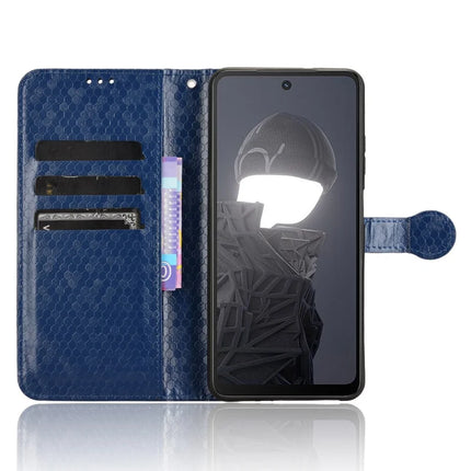 For HMD Fusion 5G Wallet Case Dot Pattern Imprint PU Leather Phone Cover