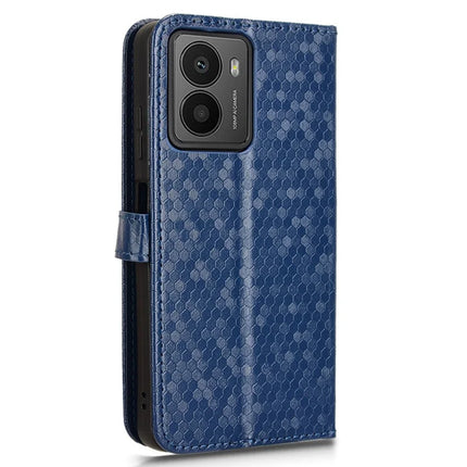 For HMD Fusion 5G Wallet Case Dot Pattern Imprint PU Leather Phone Cover