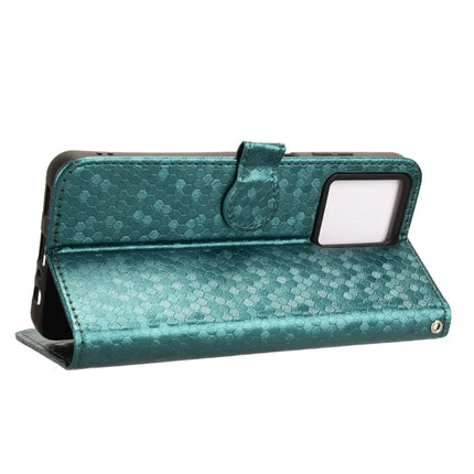 For HMD Fusion 5G Wallet Case Dot Pattern Imprint PU Leather Phone Cover