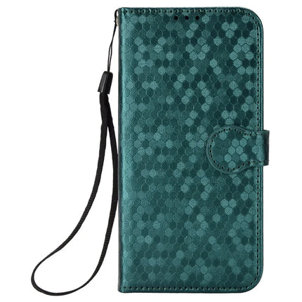 For HMD Fusion 5G Wallet Case Dot Pattern Imprint PU Leather Phone Cover