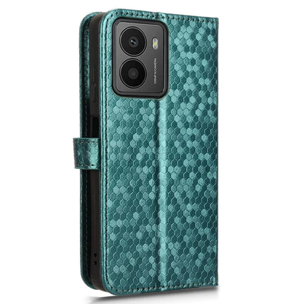 For HMD Fusion 5G Wallet Case Dot Pattern Imprint PU Leather Phone Cover