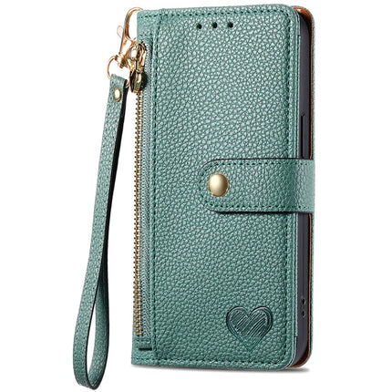 For OnePlus Ace 3 Pro 5G Case RFID Blocking Zipper Pocket Leather Wallet Phone Cover