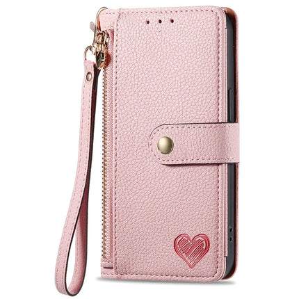 For OnePlus Ace 3 Pro 5G Case RFID Blocking Zipper Pocket Leather Wallet Phone Cover