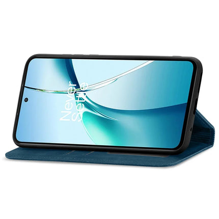 For OnePlus Ace 3 Pro 5G Case Skin Touch Feeling Leather Card Holder Phone Cover Magnetic Absorption
