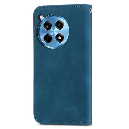 For OnePlus Ace 3 Pro 5G Case Skin Touch Feeling Leather Card Holder Phone Cover Magnetic Absorption