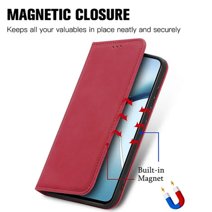 For OnePlus Ace 3 Pro 5G Case Skin Touch Feeling Leather Card Holder Phone Cover Magnetic Absorption
