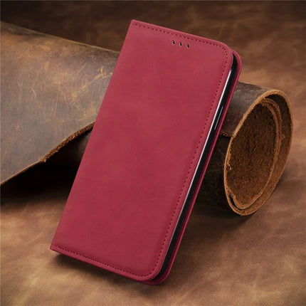 For OnePlus Ace 3 Pro 5G Case Skin Touch Feeling Leather Card Holder Phone Cover Magnetic Absorption