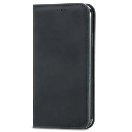 For OnePlus Ace 3 Pro 5G Case Skin Touch Feeling Leather Card Holder Phone Cover Magnetic Absorption