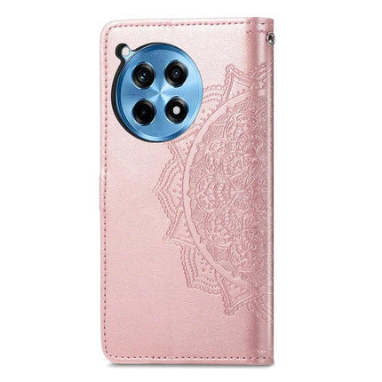 For OnePlus Ace 3 Pro 5G Wallet Case Mandala Flower Leather Phone Cover Stand View