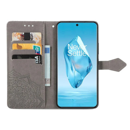 For OnePlus Ace 3 Pro 5G Wallet Case Mandala Flower Leather Phone Cover Stand View