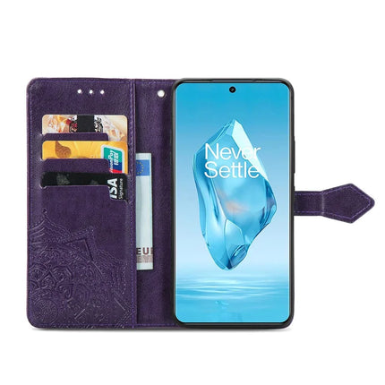 For OnePlus Ace 3 Pro 5G Wallet Case Mandala Flower Leather Phone Cover Stand View
