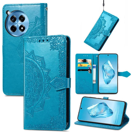 For OnePlus Ace 3 Pro 5G Wallet Case Mandala Flower Leather Phone Cover Stand View