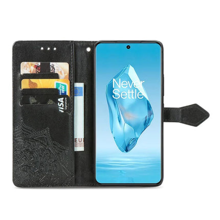 For OnePlus Ace 3 Pro 5G Wallet Case Mandala Flower Leather Phone Cover Stand View