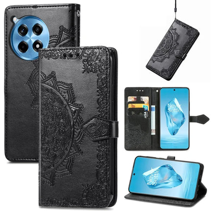 For OnePlus Ace 3 Pro 5G Wallet Case Mandala Flower Leather Phone Cover Stand View