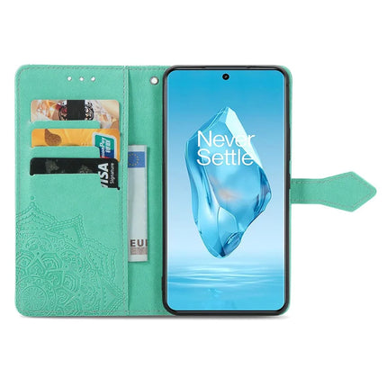 For OnePlus Ace 3 Pro 5G Wallet Case Mandala Flower Leather Phone Cover Stand View