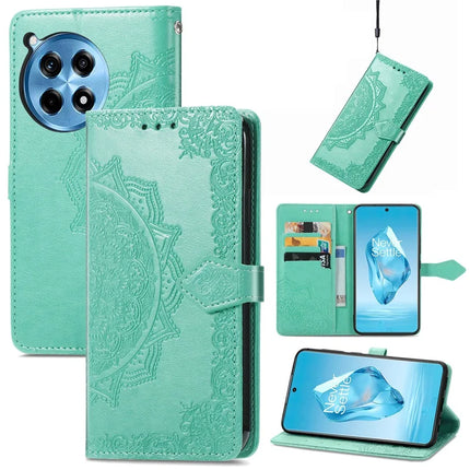 For OnePlus Ace 3 Pro 5G Wallet Case Mandala Flower Leather Phone Cover Stand View