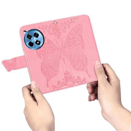 For OnePlus Ace 3 Pro 5G Case PU Leather Wallet Phone Cover Butterfly Pattern