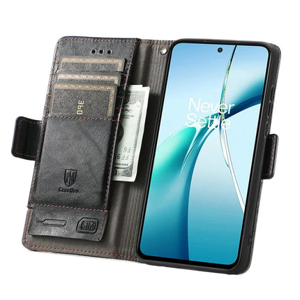 CASENEO 002 Series For OnePlus Ace 3 Pro 5G Case Stand Wallet Splicing PU Leather Cover