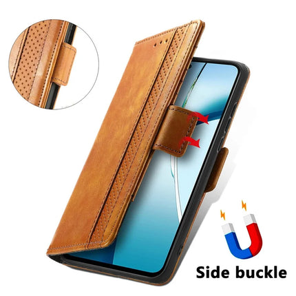 CASENEO 002 Series For OnePlus Ace 3 Pro 5G Case Stand Wallet Splicing PU Leather Cover