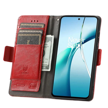 CASENEO 002 Series For OnePlus Ace 3 Pro 5G Case Stand Wallet Splicing PU Leather Cover