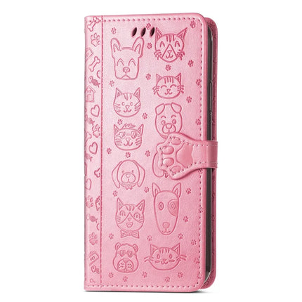 For OnePlus Ace 3 Pro 5G Case Leather Wallet Flip Phone Cover Cute Cat Dog Pattern