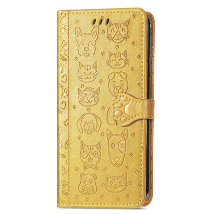 For OnePlus Ace 3 Pro 5G Case Leather Wallet Flip Phone Cover Cute Cat Dog Pattern