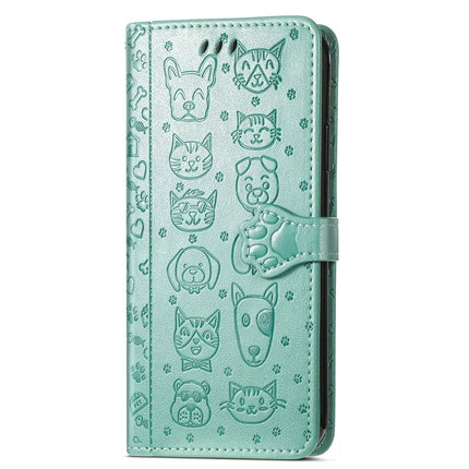 For OnePlus Ace 3 Pro 5G Case Leather Wallet Flip Phone Cover Cute Cat Dog Pattern